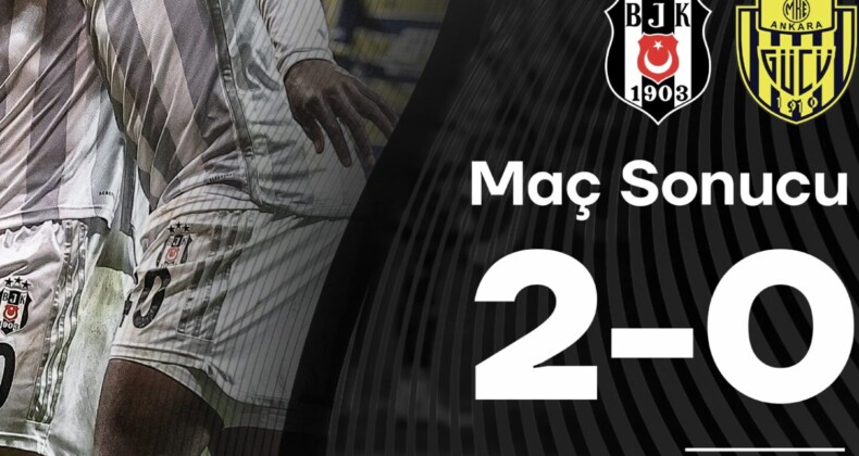 Beşiktaş 2-0 Galip!