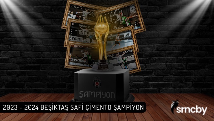 Beşiktaş Safi Çimento şampiyon oldu!