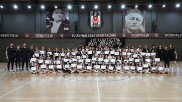 Süleyman Seba Merkez Basketbol ve Voleybol Okullarının Kış Dönemi kapanış töreni yapıldı