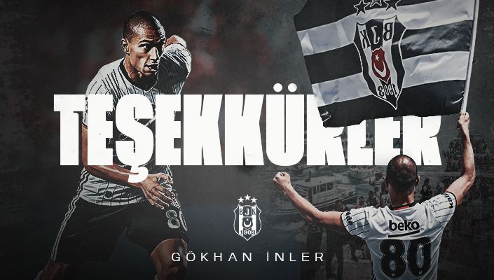 Beşiktaş’tan Gökhan İnler’e veda mesajı