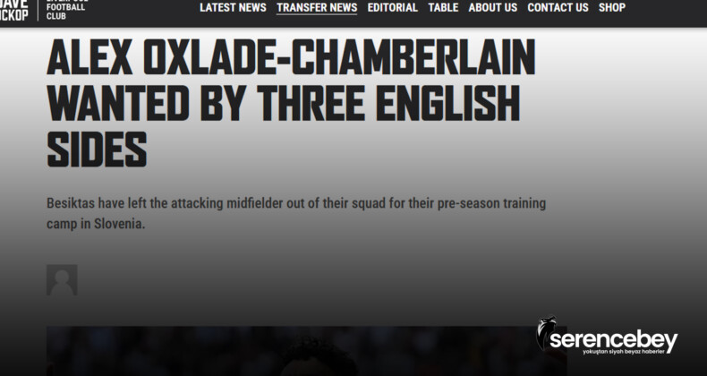 Alex Oxlade-Chamberlain Ada Yolcusu!