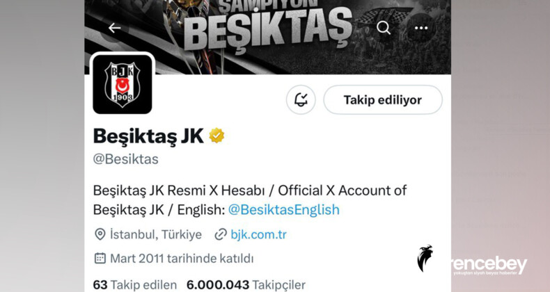 Resmi Hesap 6 Milyon Oldu!