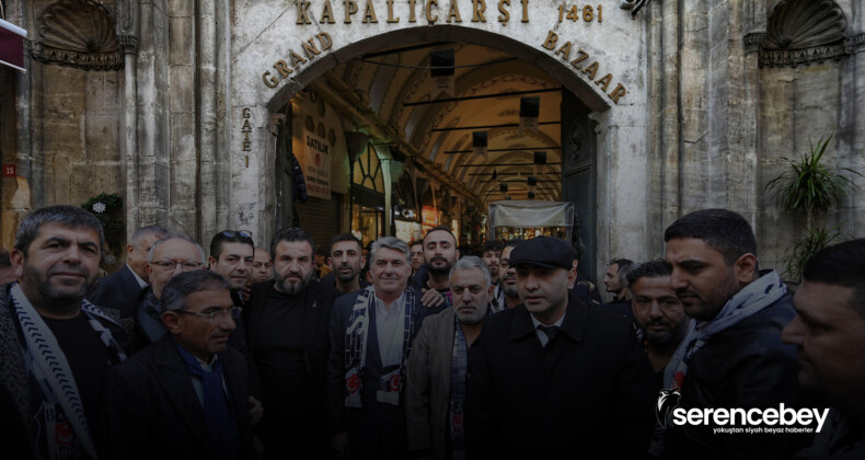 Serdal Adalı, taraftarlar ve kongre üyeleri ile bir aya geldi